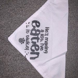 Over the collar bandana